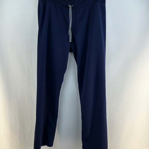Figs Drawstring Straight Leg Scrub Pants - Picture 1 of 9